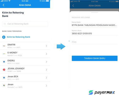 印尼支付软件DANA提现与转账流程详解 移动支付系统操作指南